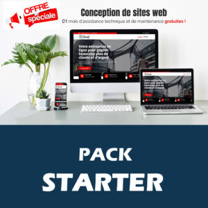 Pack Starter de création de site web de JovialWeb